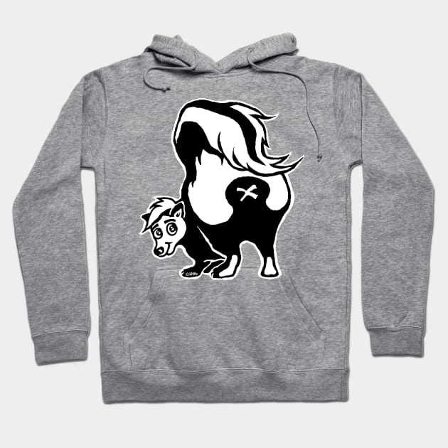 Skunk Hoodie by NewSignCreation